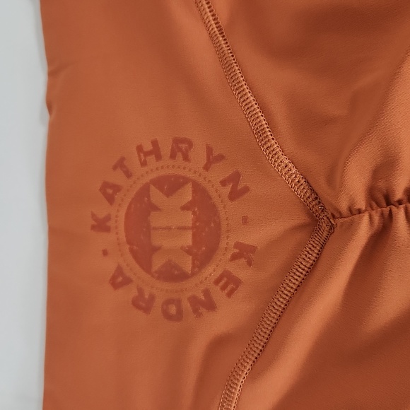 Gymshark Kathryn Kendra Bloom Leggings Peach Size Med. Quality Comfort and Style - Picture 4 of 6